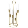 6 Arm Brass Gold Candelabra [990373]]