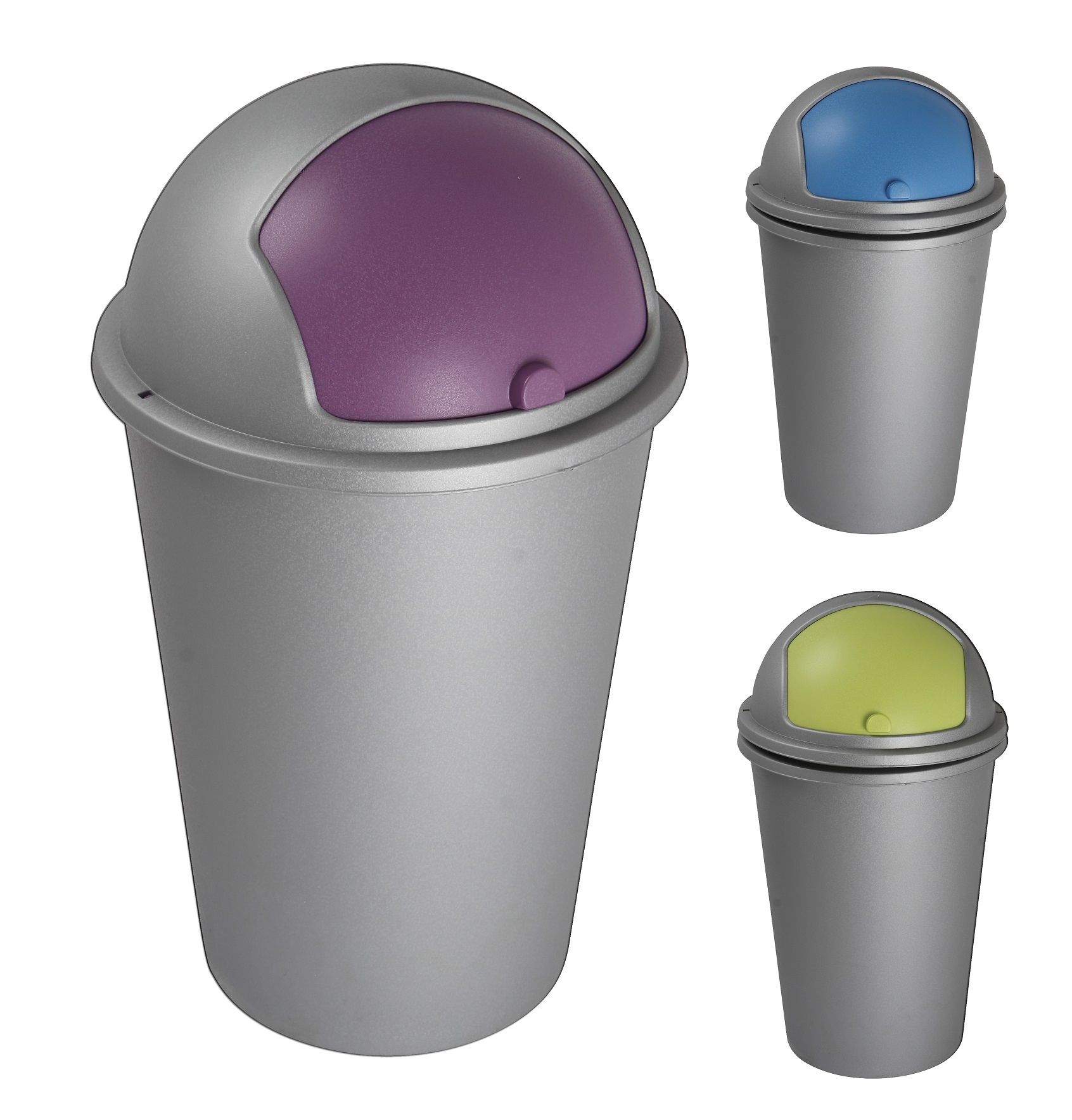50 litre plastic dustbin