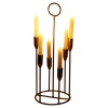 6 Arm Brass Gold Candelabra [990373]]