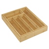 Extendable Bamboo Cutlery Box Rack 37x34x5cm [301338]