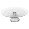 Glass Dessert Plate Stand  27cm [292384]