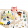 URBN-TOYS Farm Yard Wooden Train Set  (AC7510) [506530]