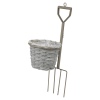 Spade Or Rake Hanging Flower Basket [788901]