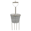 Spade Or Rake Hanging Flower Basket [788901]