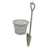 Spade Or Rake Hanging Flower Basket [788901]