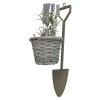 Spade Or Rake Hanging Flower Basket [788901]