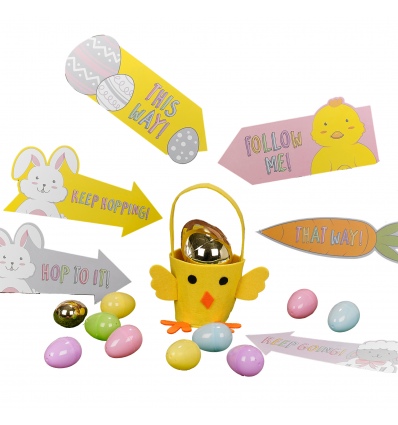 60 Piece Easter Egg Hunt Set