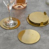 7Pc Metal Coasters