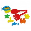 8 Pc Sand Molding Play Set With Watering Can [256003]
