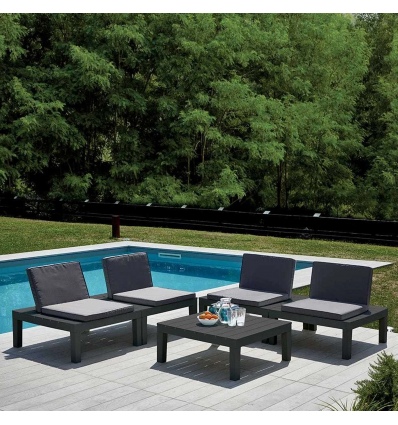 5 Pc Molok Garden Lounge Set [084414]