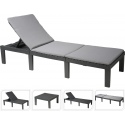 Outdoor Lounge Bed With Cushions [119819]]