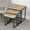 3Pc Teak Nesting Tables [822209]]