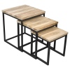 3Pc Teak Nesting Tables [822209]]