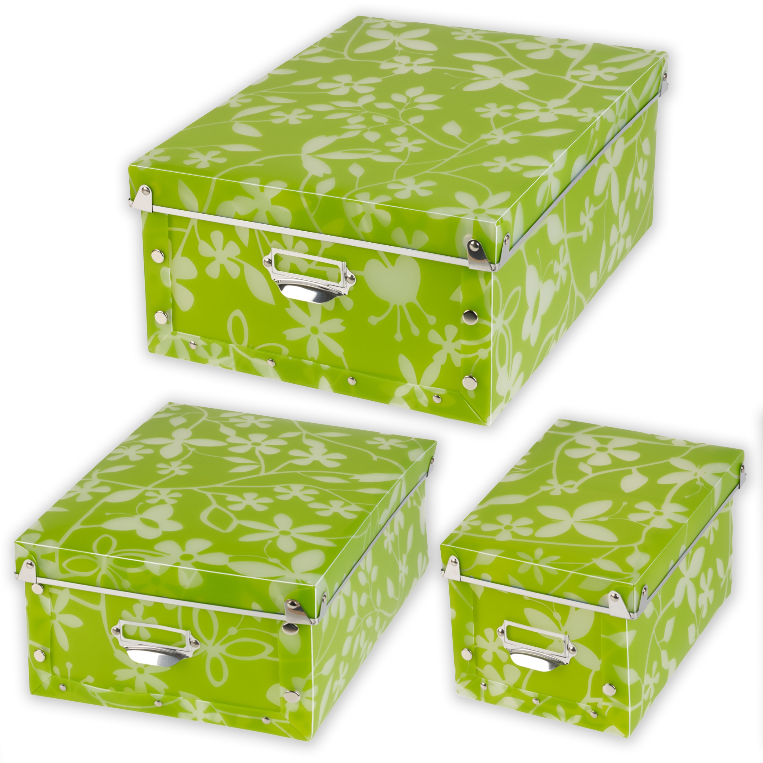 Spizy Plastic Collapsible Patterned Storage Bo Containers With Bin Cupboard Box Craft Organiser Hobby