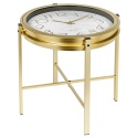 Gold Clock Side Table [181808]