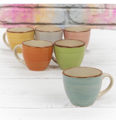 Stoneware Espresso Cup Set [593079]
