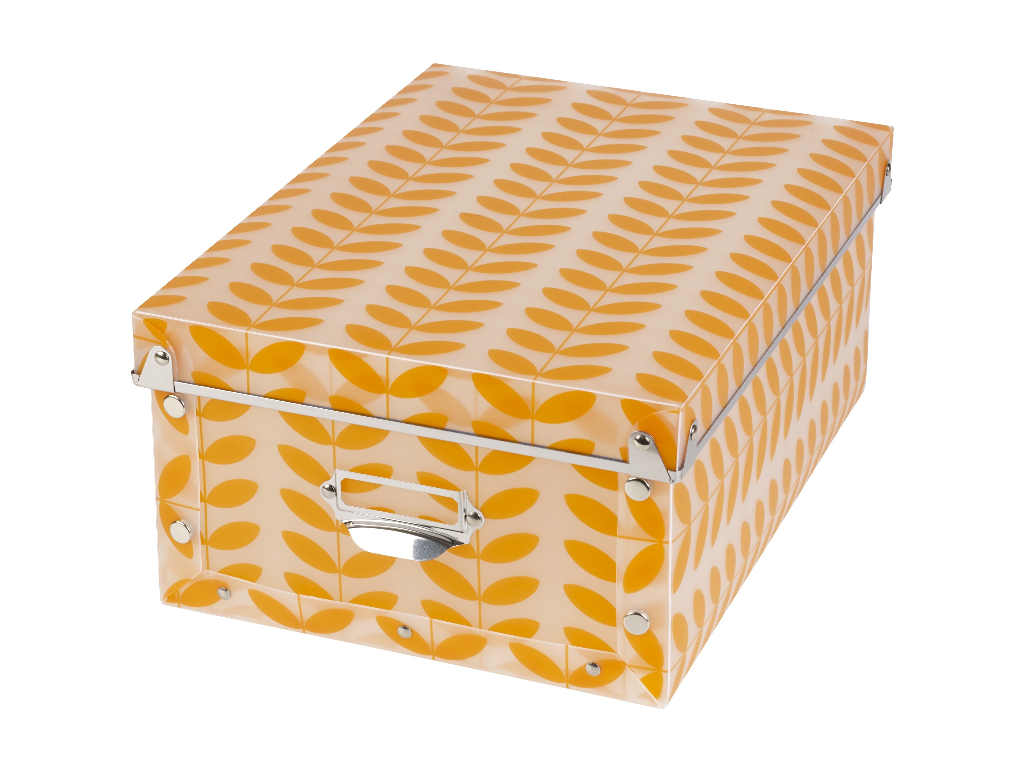 Spizy Plastic Collapsible Patterned Storage Boxes Containers With Lid