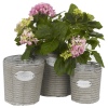 3 Piece Rattan Flower Basket Sets