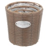 3 Piece Rattan Flower Basket Sets