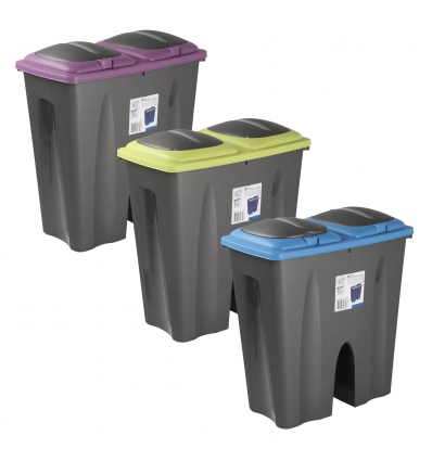 2 x 25 Litre Duo Bin [898303]