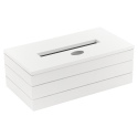 White Wooden Tissue Box [011594]
