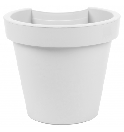 White Flower Pot For Drainpipe [983005]