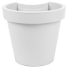 White Flower Pot For Drainpipe [983005]
