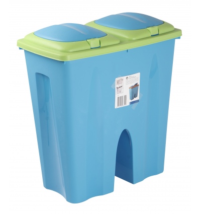 2 x 25 Litre Duo Bin [987410]