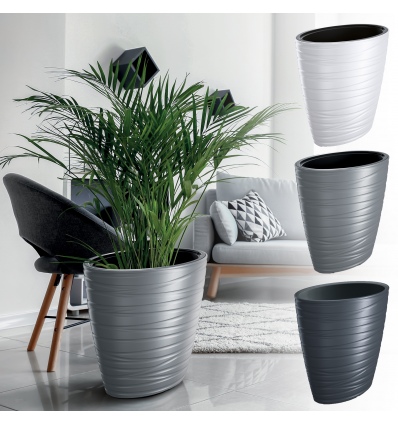 MAZE Plastic Flower Pot