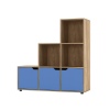 6 Cube Step Storage Shelf Unit