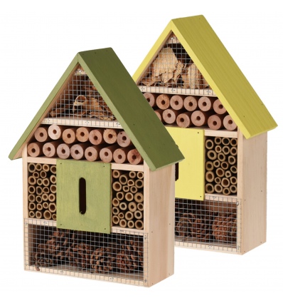 INSECT HOTEL WOOD 30CM 2ASS [812415]