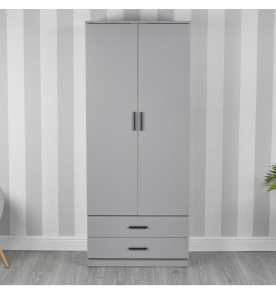 Grey wardrobe