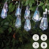 10 Solar Iridescent Lights Bulb String Lights [348409]