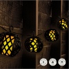 Moroccan Flame Effect Solar String Lights 8Pk [348829]