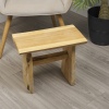 42cm Teak Wood Stool [157554]