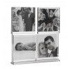 Invotis 4 Photo Heavy Glass Picture Frame [403456]