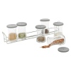 ZESTGLASS Spice Rack With Jars [423473]