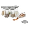 ZESTGLASS Spice Rack With Jars [423473]