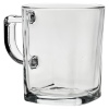 CARRE Single Tempered Glass Tea Cup Mug [290419]