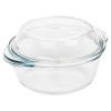 0.84L Borcam Round Casserole Dish With Lid  [192560]