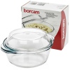 0.84L Borcam Round Casserole Dish With Lid  [192560]