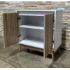 5 Tier Scandi Bookcase with 2 Doors