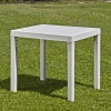 POKER Plastic Rectangular Garden Table