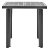 FIOCCO Anthracite Garden Table [608603]