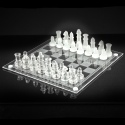 25cm Glass Chessboard [495385]