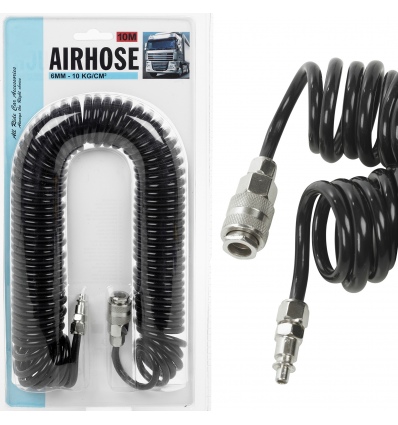 Black 10M Airhose 6mm - 10KG/CM² [512105]