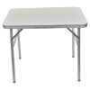 White Metal Folding Table [447568]