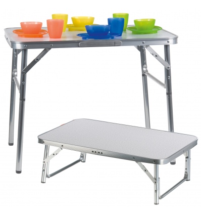 White Metal Folding Table [447568]