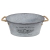 Garden Metal Basin 2 Pcs [140098]