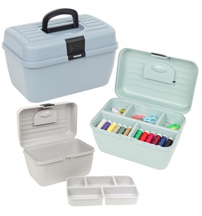 Storage Case With 5 Section Removable Tray [943102]